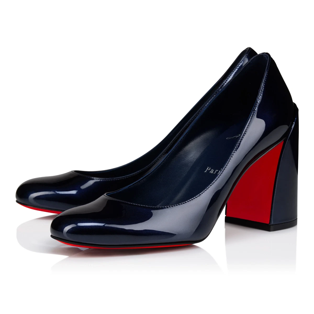 Christian Louboutin Women's Block High (3-3.9 in) Heel Height