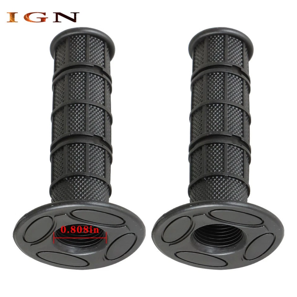 7/8" 22mm Motorcycle Twist Throttle Handle Grip With Cable 50-250cc ATV DirtBike - Image 2 of 4