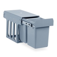 Einbaumülleimer küche Einbauabfalleimer Ausziehbarer Mülleimer Duo Müllsystem