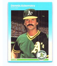 1987 Fleer Update Dennis Eckersley #U-30