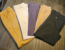 Lot of 5 Assorted Mixed Women Casual Pants Di...