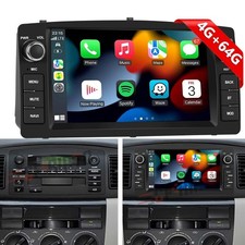4G+64G Für TOYOTA COROLLA E10 E11 E12 1990-2007 Autoradio Carplay Android 15 GPS