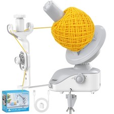 Yarn Ball Winder - Automatic Wool Yarn Spinner with Stepless Speed  Strong T...