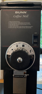 BUNN G3 HD  Coffee Grinder Burr Mill 22100.0000 120V Free Same Day Shipping UPS