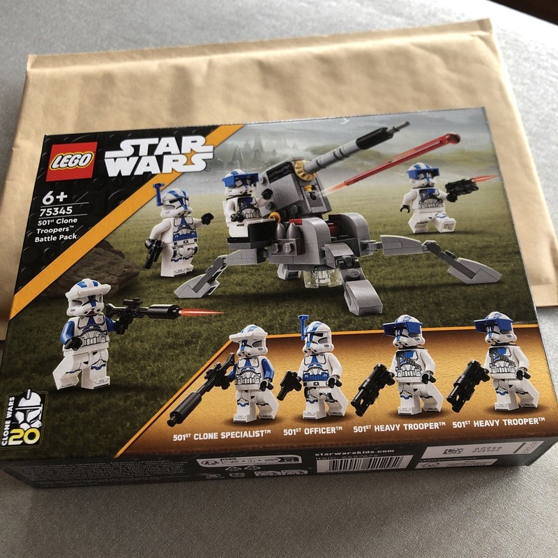 LEGO Star Wars: 501st Clone Troopers Battle Pack (75345)