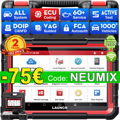 2026 LAUNCH X431 PRO ELITE V5.0 PRO 5 OBD2 Diagnosegerät ALLE SYSTEM ECU Coding