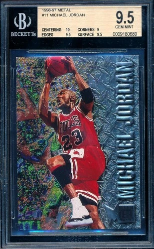 Jordan 1996 Fleer Jordan #11