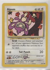 Aipom Pokemon Neo Revelation #41 2001