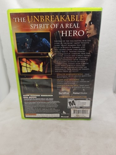 Velvet Assassin - Microsoft Xbox 360 CIB Very Good condition - Picture 4 of 6