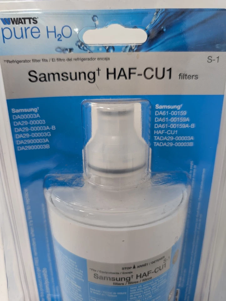 Watts Pure H20 Refrigerator Water Filter for Samsung HAF-CU1 S-1 - Image 3 of 4