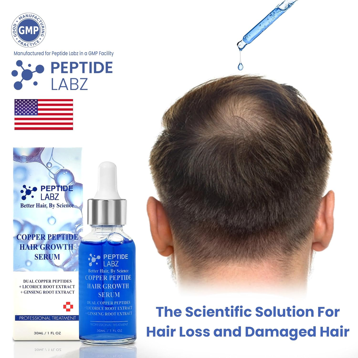 how does ghk cu help hair growth Alopecia Treatment | Copper Peptide Conditioner