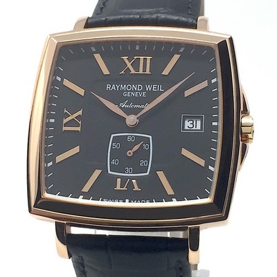 RAYMOND WEIL (like new & unworn) Tradition Carree Automatic Full-Set Ref. 2836