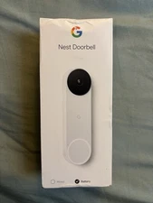 Google Nest Smart Camera Doorbell Battery - Snow White