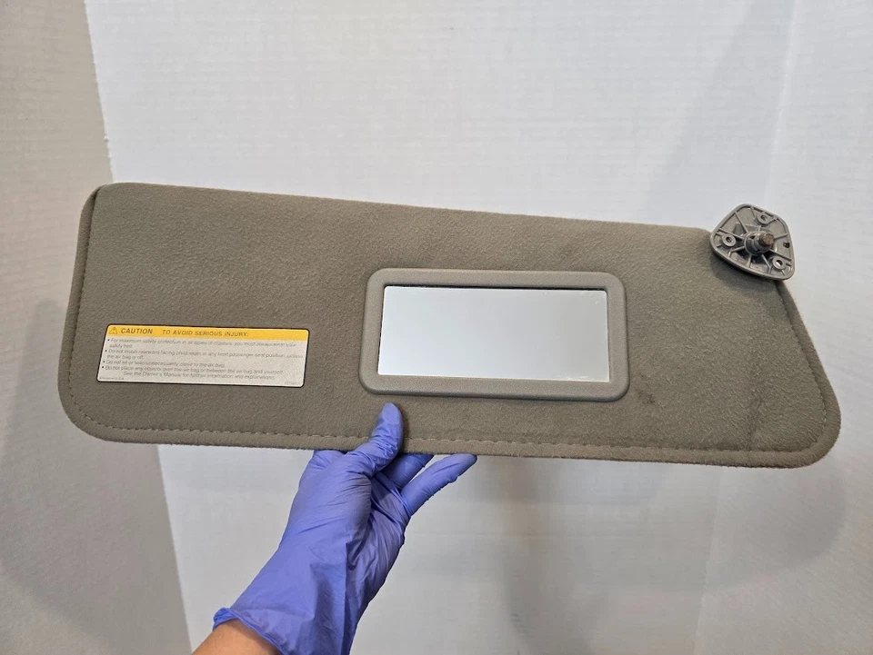 1994-1999 Silverado Sierra C1500 K1500 para-sol cinza LH RH par A232 - Imagem 2 de 4