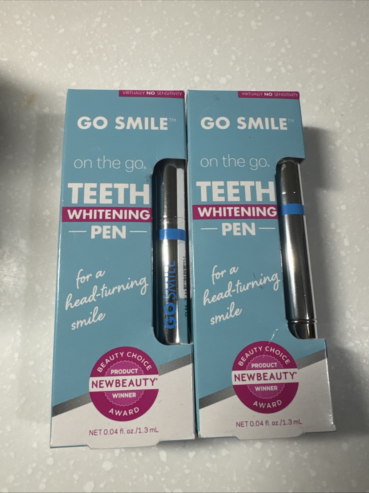 GO Smile On The Go Teeth Whitening (Whitening Pen (2 Pack) 