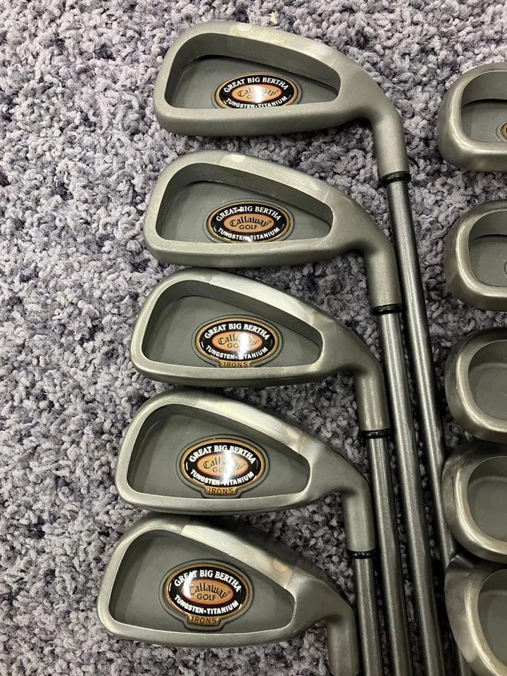 Callaway Big Versa Titanium & Tungsten Irons 10pc R Grade Graphite - Image 2 of 4