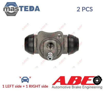 Paire de cylindres de frein roue à tambour C5X005ABE ARRIÈRE ABE 2 PIÈCES POUR DAEWOO ESPERO,NEXIA - Photo 1/4