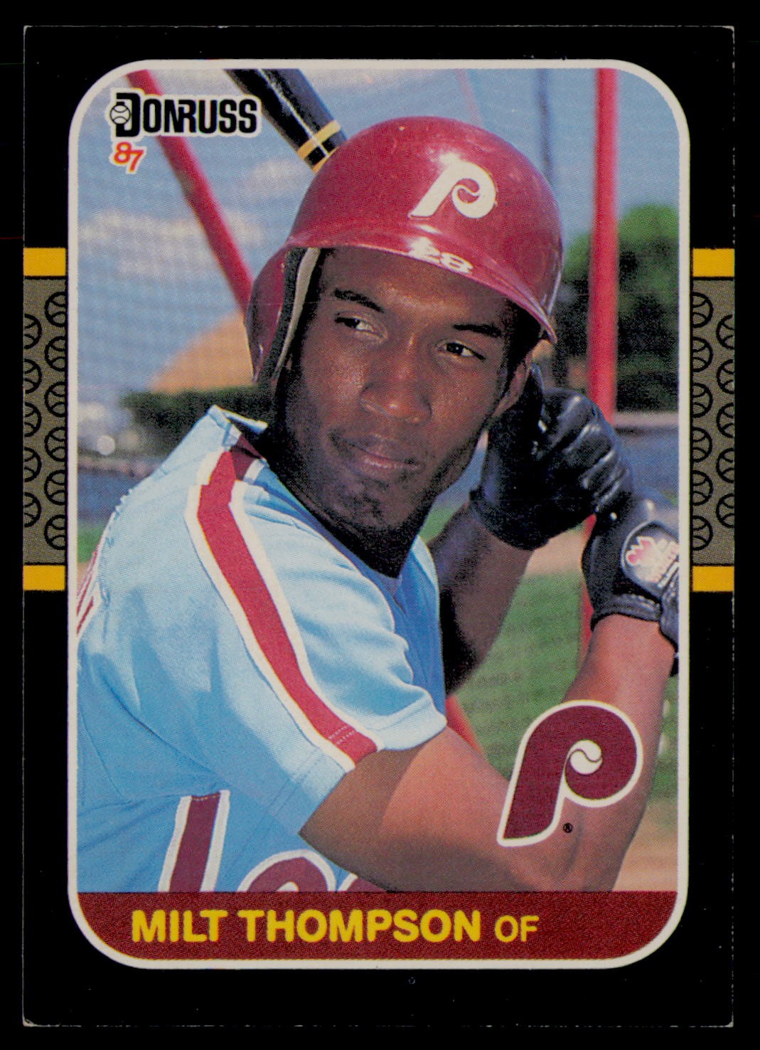 1987 Donruss #330 Milt Thompson