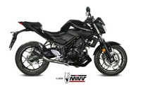 Mivv MK3 Komplett Abgasanlage Carbon Yamaha MT-03 320 2016-2018
