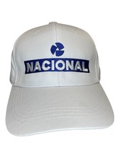 Ayrton Senna F1 race driver. National cap in White Vintage