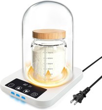 Sourdough Starter Warmer with Glass Dome, 1 F Precise Temperature Control f