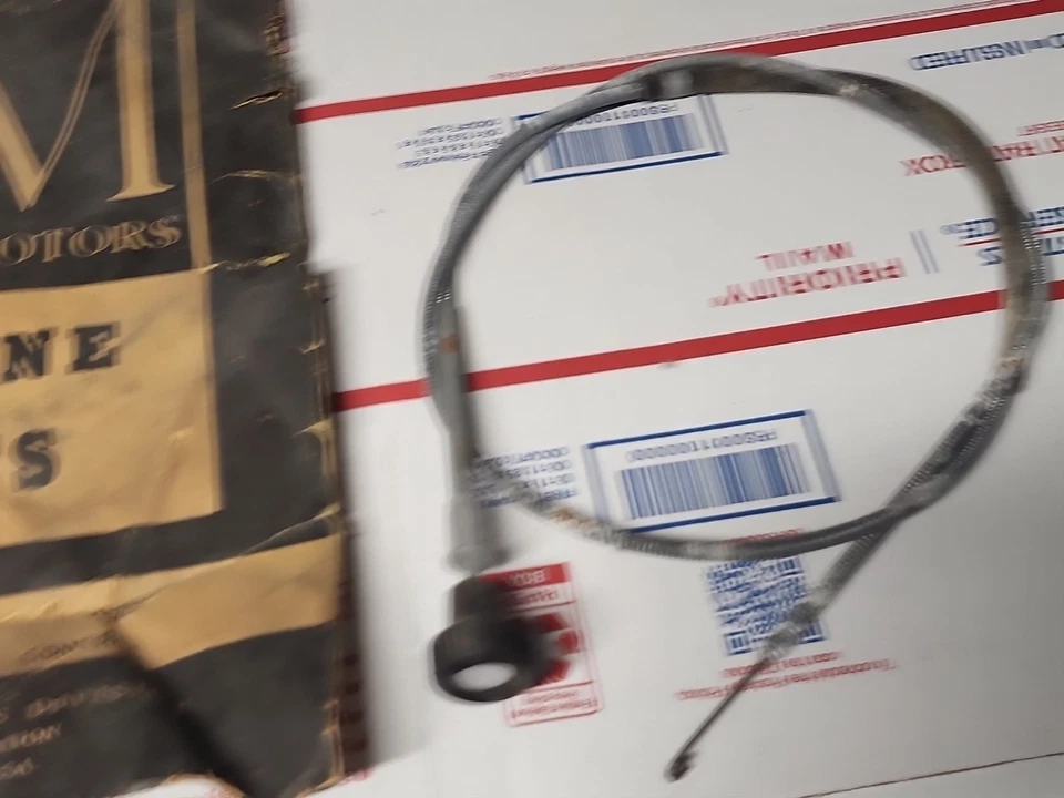 1950'S GM 516923 Air Vent / Duct Control Cable NOS w/Shelfwear - Image 4 of 4