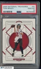 2020 National Treasures #91 Tom Brady Tampa Bay Buccaneers 53/99 PSA 10