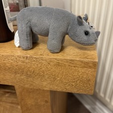 Deagostini My Animal Kingdom Ryan  Baby Rhinoceros with Tags