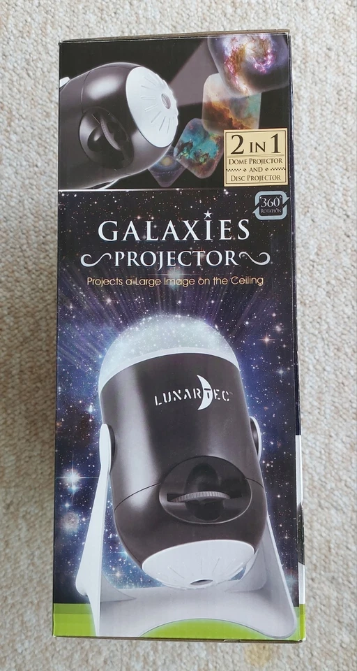 Lunartec 2in1-Sternenhimmel- und Bilder-Projektor "Weltallzauber", gebraucht - Bild 3 von 4