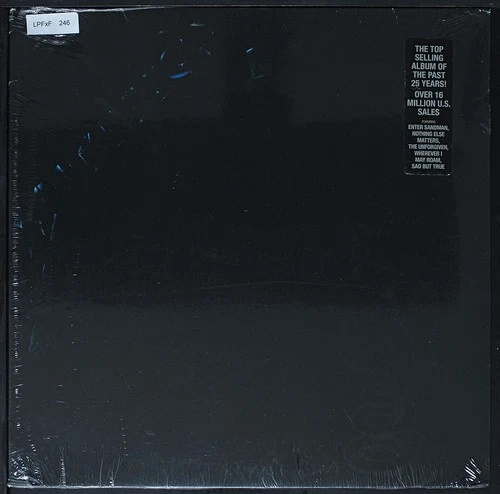Metallica - Black Album (very early reissue) - LP record [NHF246] USA SEALED