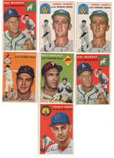 BASEBALL CARDS FROM 1954/55/56/57/58/59/60/61/63/64 IN THIS LOT 113 Cards