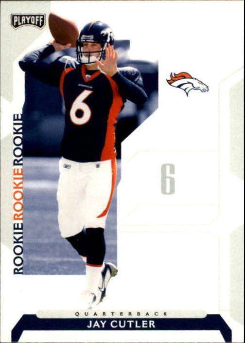 2006 Playoff NFL Playoffs #74 Jay Cutler RC - FB