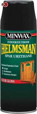 Minwax Helmsman Spar Urethane Spray 11.5 Oz Clear Satin Wood Varnish Finish