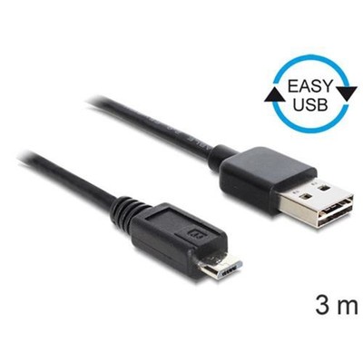 Delock Kabel EASY-USB 2.0-A Stecker > USB 2.0 micro-B # 83368