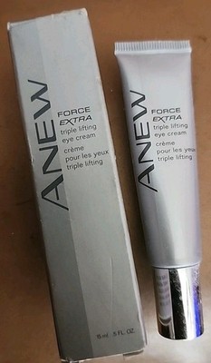 Avon Anew Force Extra Triple Lifting Eye Cream .5 oz. New Old Stock