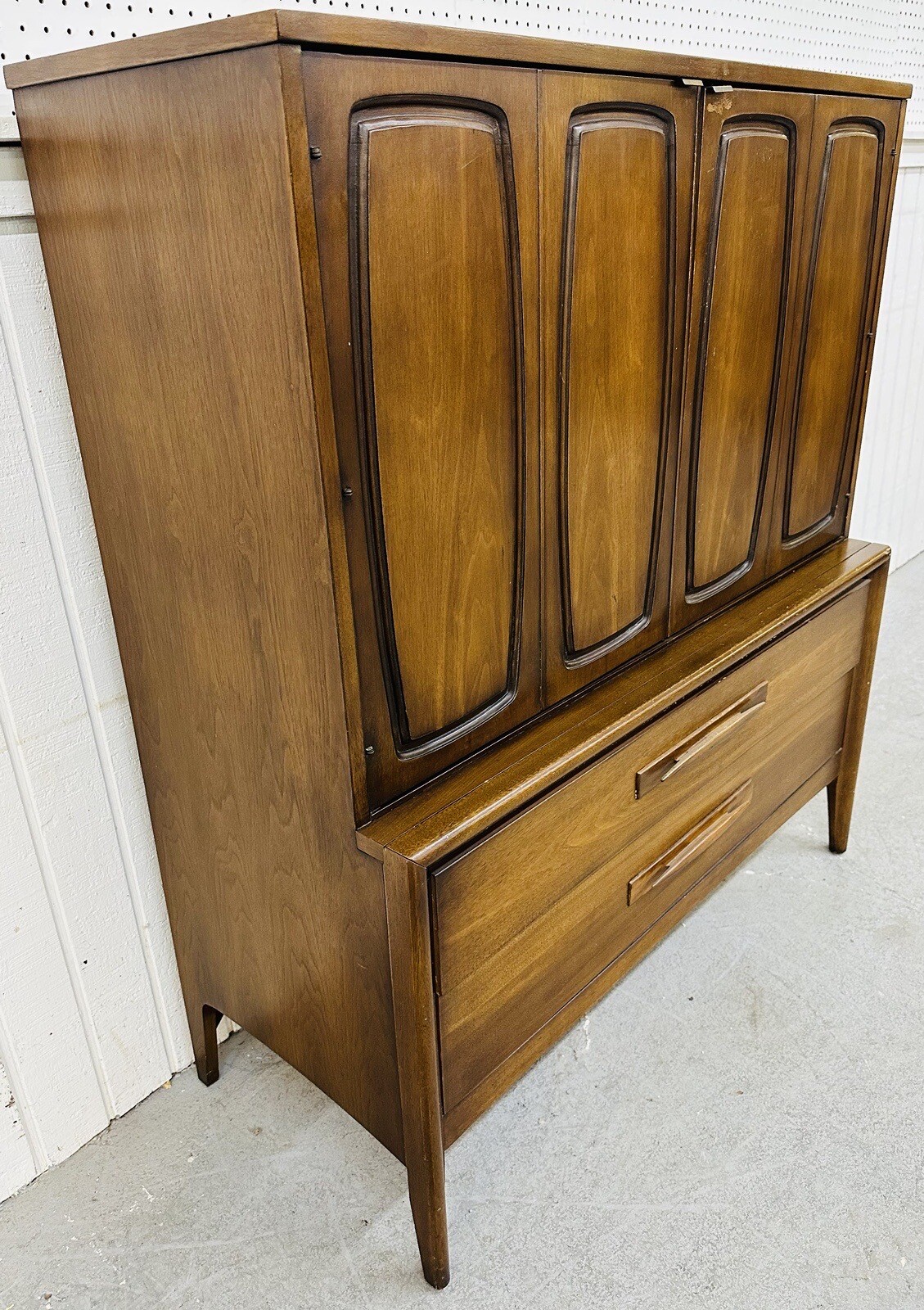MidCentury Modern Broyhill Emphasis Walnut Gentleman’s Chest