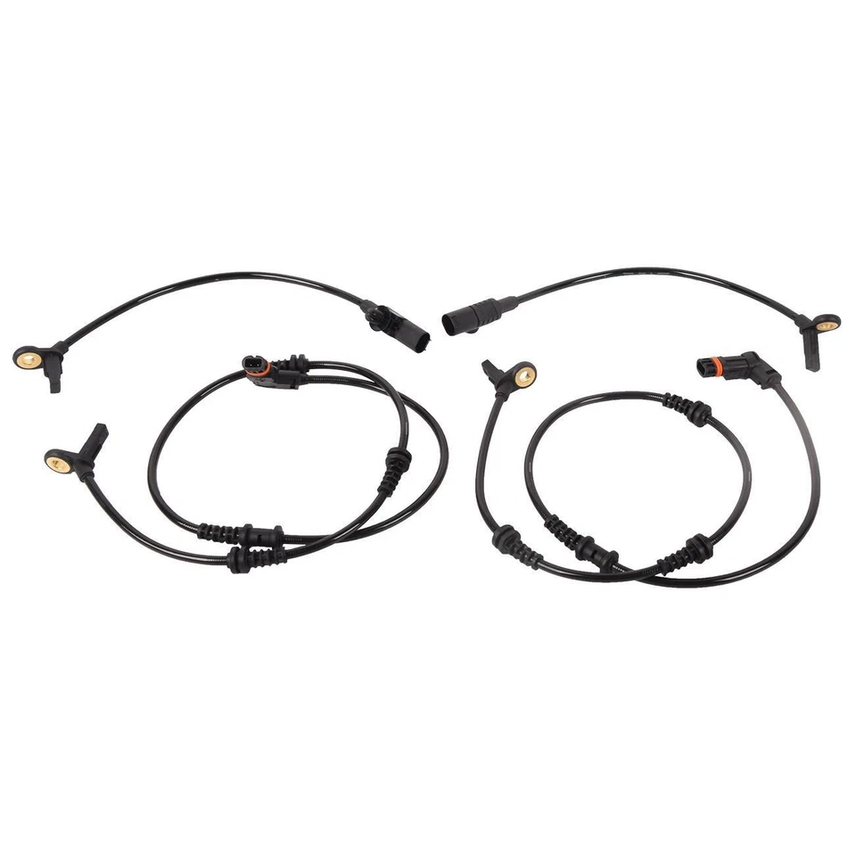 Sensor de velocidad de rueda ABS de 4 piezas para Mercedes-Benz GL320 GL550 ML320 ML350 ML550 Foto 2 de 4