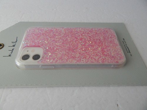 Nicole Miller Custodia Trasparente per iPhone 11 iPhone XR Trasparente/Rosa/Multi Nuova - Foto 4 di 6