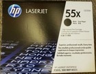 Genuine OEM UNUSED HP 55X Toner Cartridge -- Never Put Into a Printer OPEN BOX