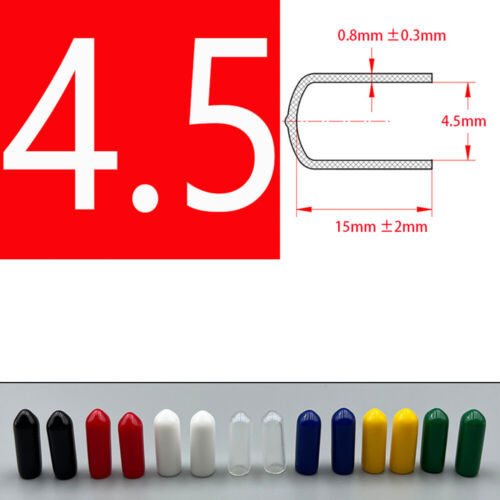PVC Vinyl Gummi Endkappe Gewinde Abdeckung Schutzkappen Verstopfen Φ1.3mm-Φ114mm - Bild 24 von 122