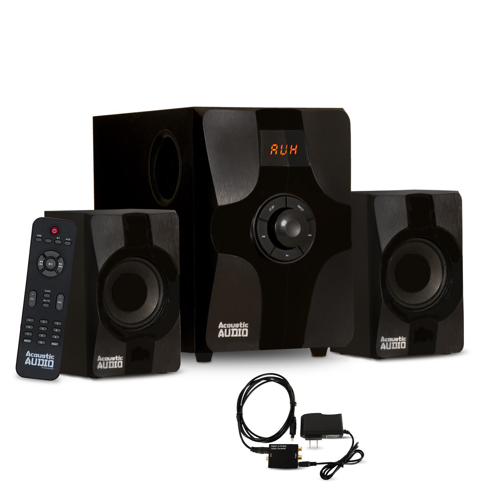 2.1 speakers with optical input