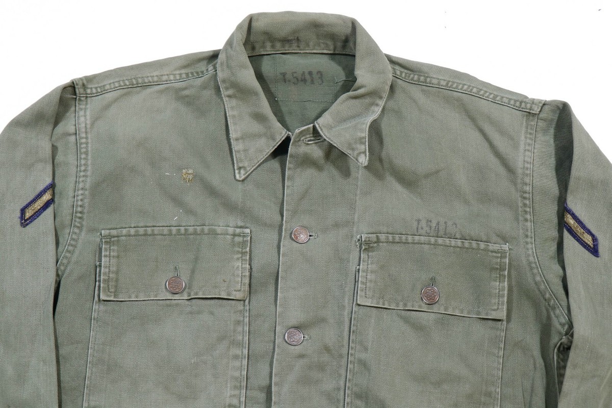 Original US WWII / Korean War HBT 13 Star Jacket | eBay Original US WWII / Korean War HBT 13 Star Jacket | eBay