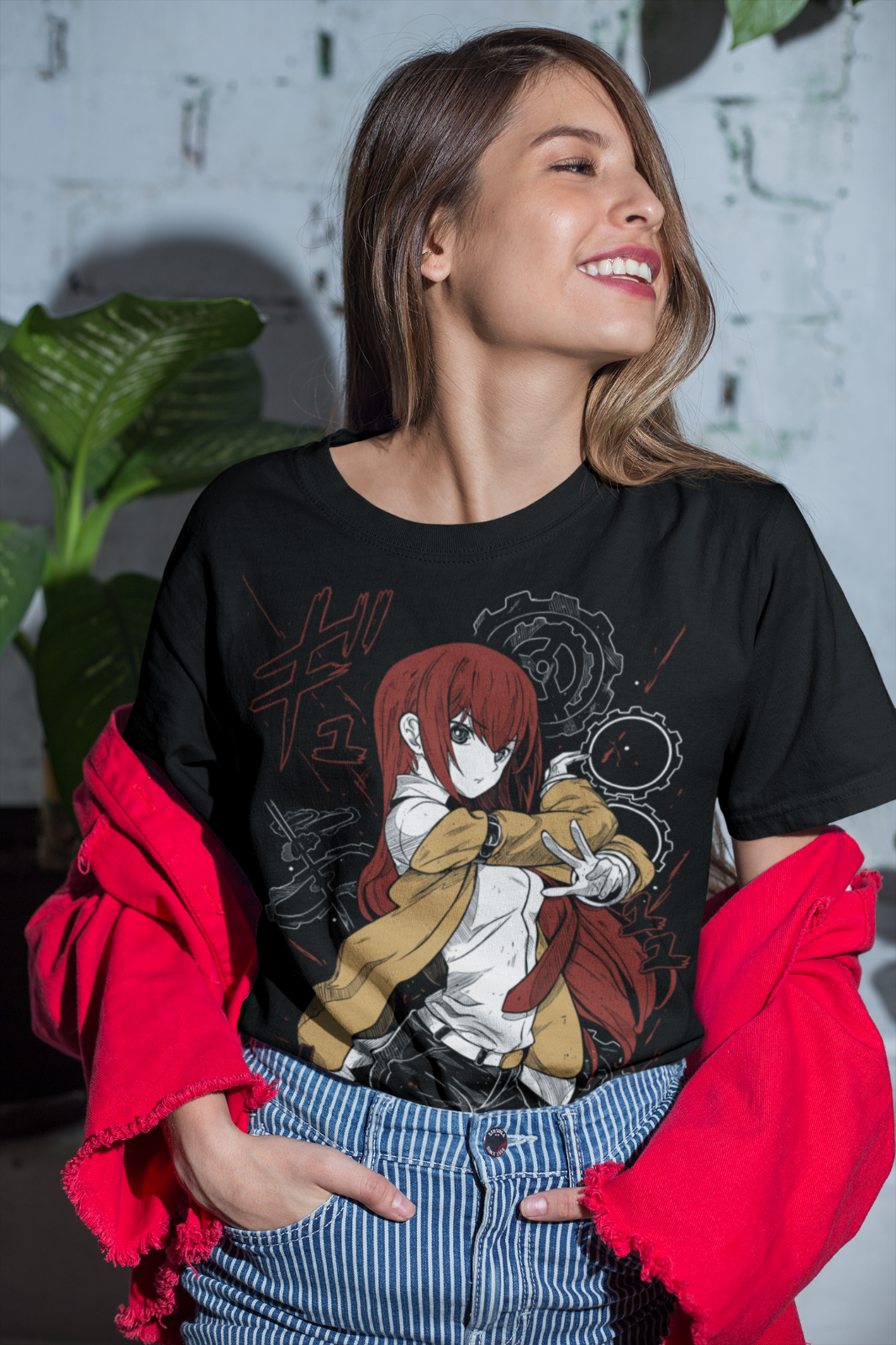 Steins Gate Kurisu T Shirt Long Sleeve T Shirt Steins Gate Wiki Anime Manga  Japan Cartoon Kirisu Makise Kurisu Creative - AliExpress