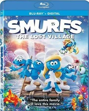 Smurfs The Lost Village  Get Smurfy (Blu-ray Disc / Digital, 2017) NEW