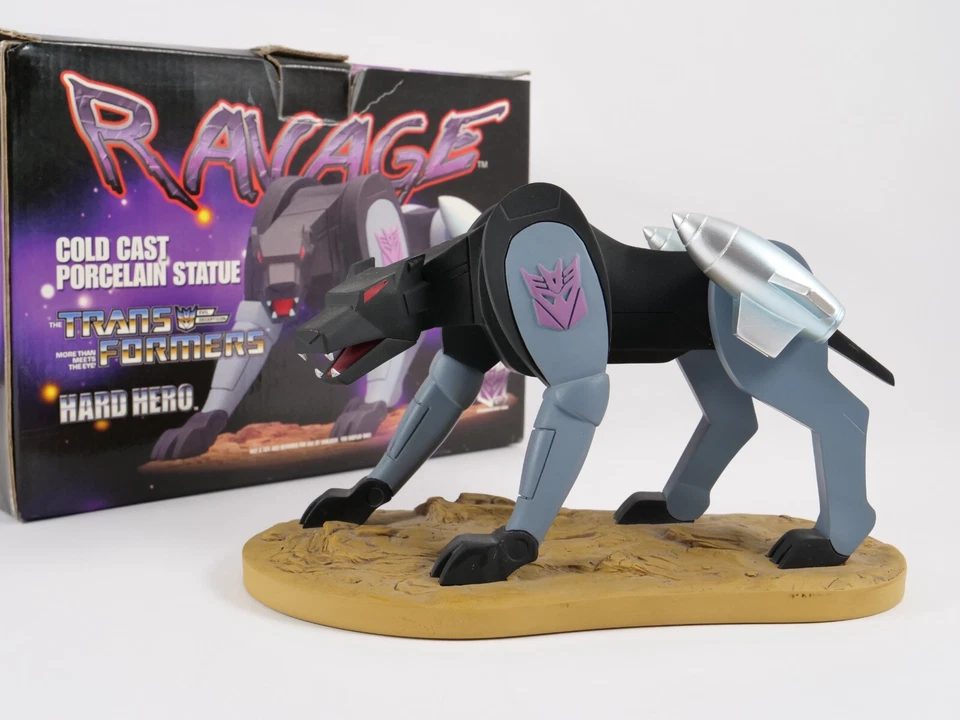 Generación 1 Transformers Ravage Figura N º 1010/2000 Con Caja Principios 2000 - Imagen 2 de 4