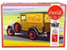 SKILL 3 MODEL KIT 1929 FORD WOODY/PICKUP 4-IN-1 KIT COCA-COLA 1/25 AMT AMT1333M