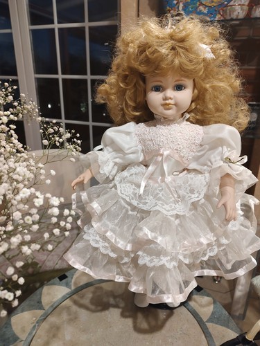 Winter Tale" Doll_porcelain doll - Bild 2 von 6
