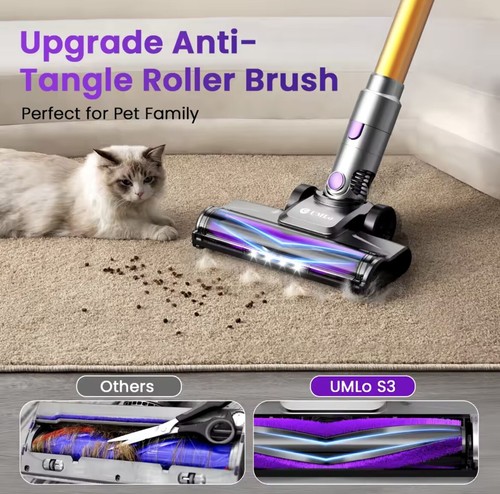 YISORA S3 New Model, aspirapolvere verticale senza fili, Ultra Leggero, Dyson - Foto 2 di 6
