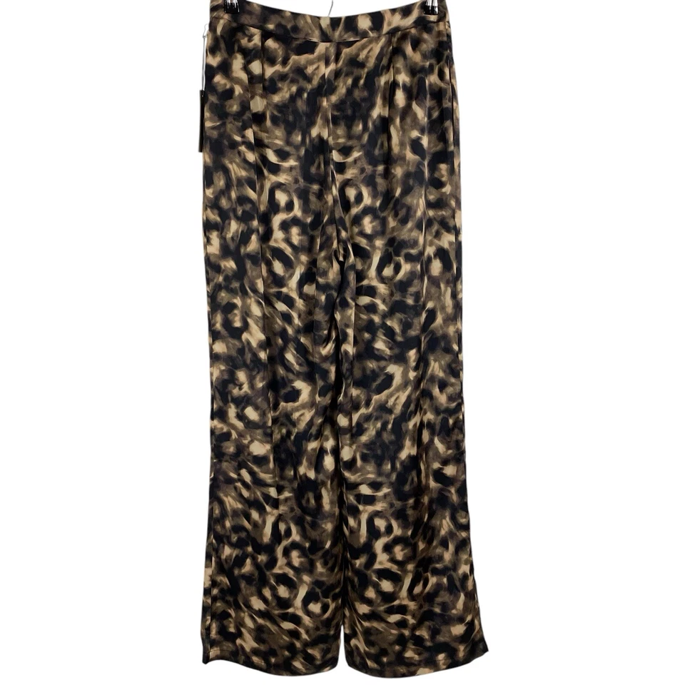 TART Collections Womens Dress Pants Size Medium Wide Leg Pockets Pleated Front - Image 3 of 4