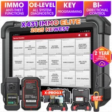 2025 LAUNCH X431 IMMO Elite Key Programming Tool Full System Diagnostic Scanner